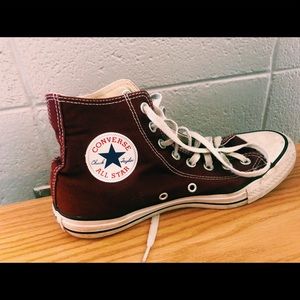 Maroon Converses